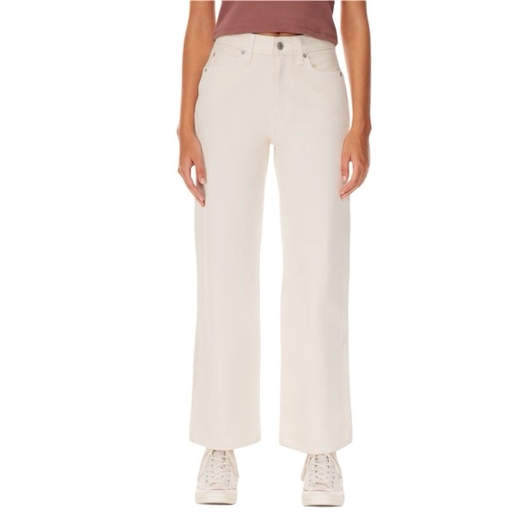 Aritzia Denim - Aritzia Sunday Best Jupiter Jean Cream High-Rise Wide Leg Jeans Sz 2 / 25 NWT